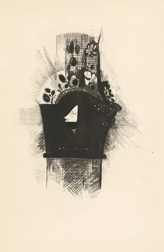 Couverture - Frontispice, by Odilon Redon