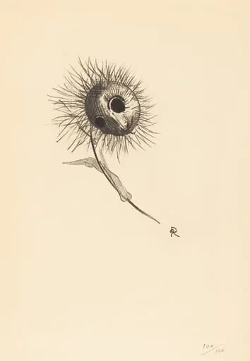 Cul-de-Lampe, by Odilon Redon