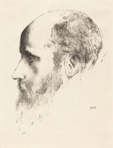 Edouard Vuillard, by Odilon Redon