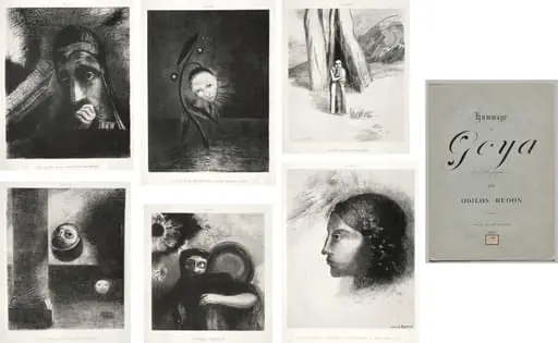 Homage to Goya, by Odilon Redon