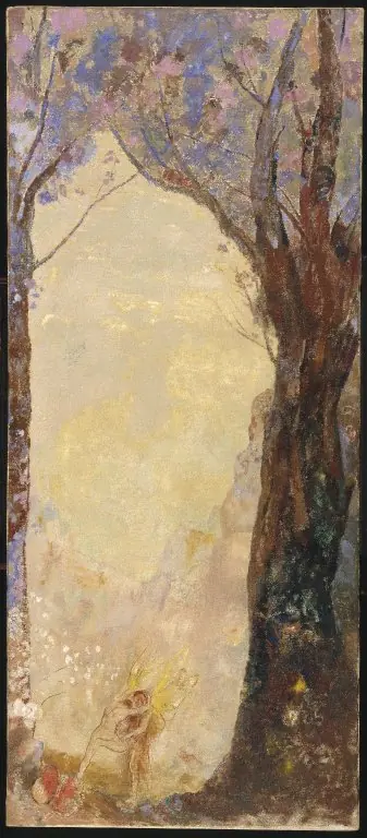 Jacob Wrestling with the Angel, by Odilon Redon