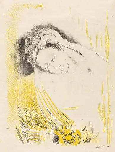 La Sulamite (The Shulamite), by Odilon Redon