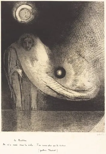 Le Buddha, by Odilon Redon