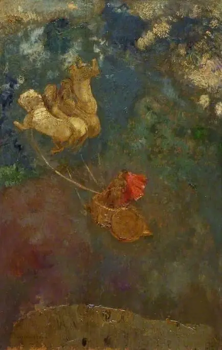 Le char d'Apollon, by Odilon Redon