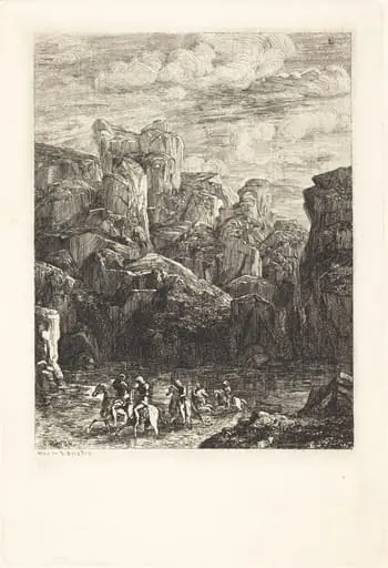 Le Gue (The Ford), by Odilon Redon