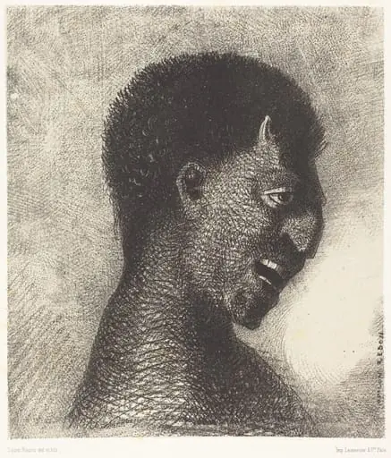 Le Satyre au cynique sourire (The Satyr with the cynical smile), by Odilon Redon
