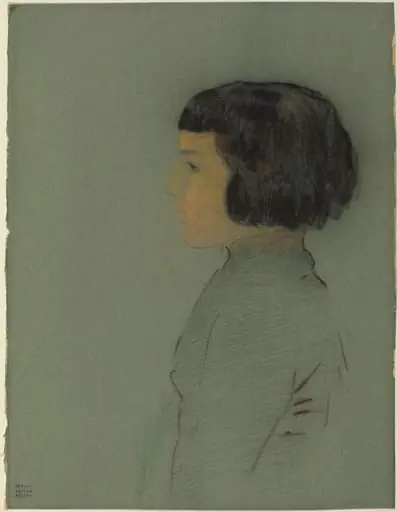 Léon Fayet (?), by Odilon Redon