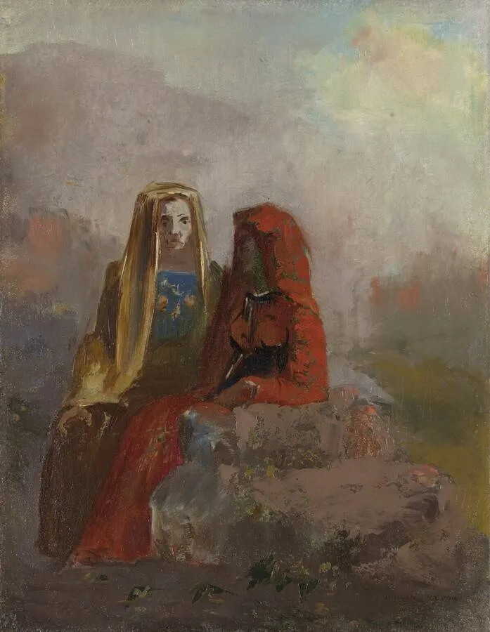 Les Parques, by Odilon Redon, unspecified, 1888