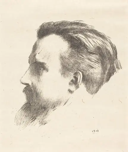 Maurice Denis, by Odilon Redon