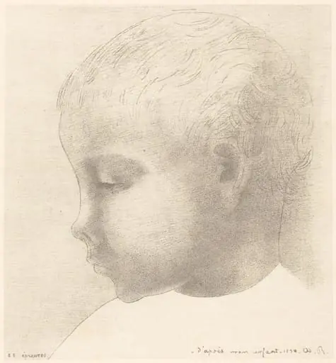 Mon Enfant (My Child), by Odilon Redon