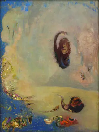 Oannès, by Odilon Redon
