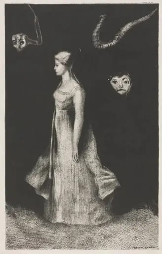 Obsession, by Odilon Redon
