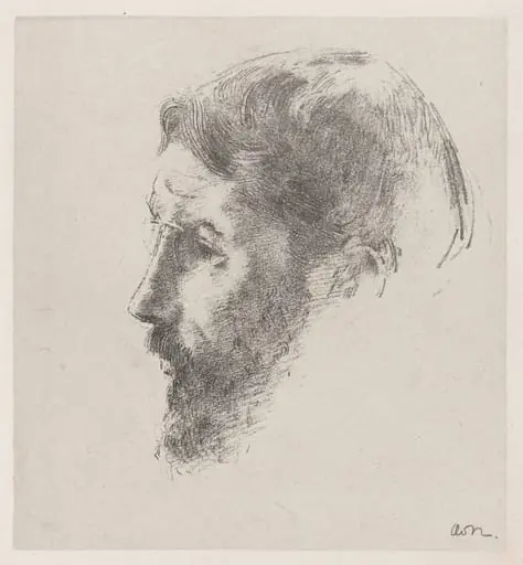Pierre Bonnard, by Odilon Redon
