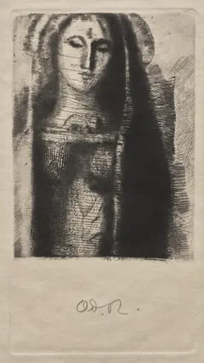 Princess Maleine (The Little Madonna), by Odilon Redon