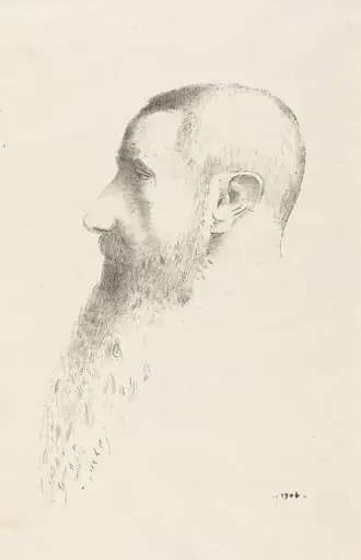 Roger Marx, by Odilon Redon
