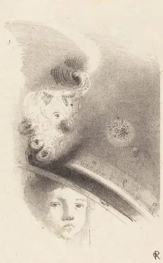 Tete d'Enfant (Head of a Child), by Odilon Redon