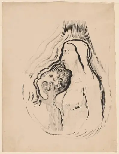 The Shadow (L'Ombre), by Odilon Redon