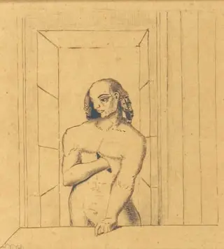 Untitled, by Odilon Redon, 1887