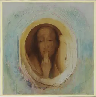 Untitled, by Odilon Redon, 1911