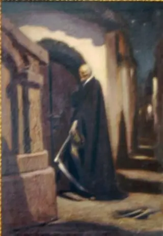 Pallida Mors, by Ödön Kacziany, 1890