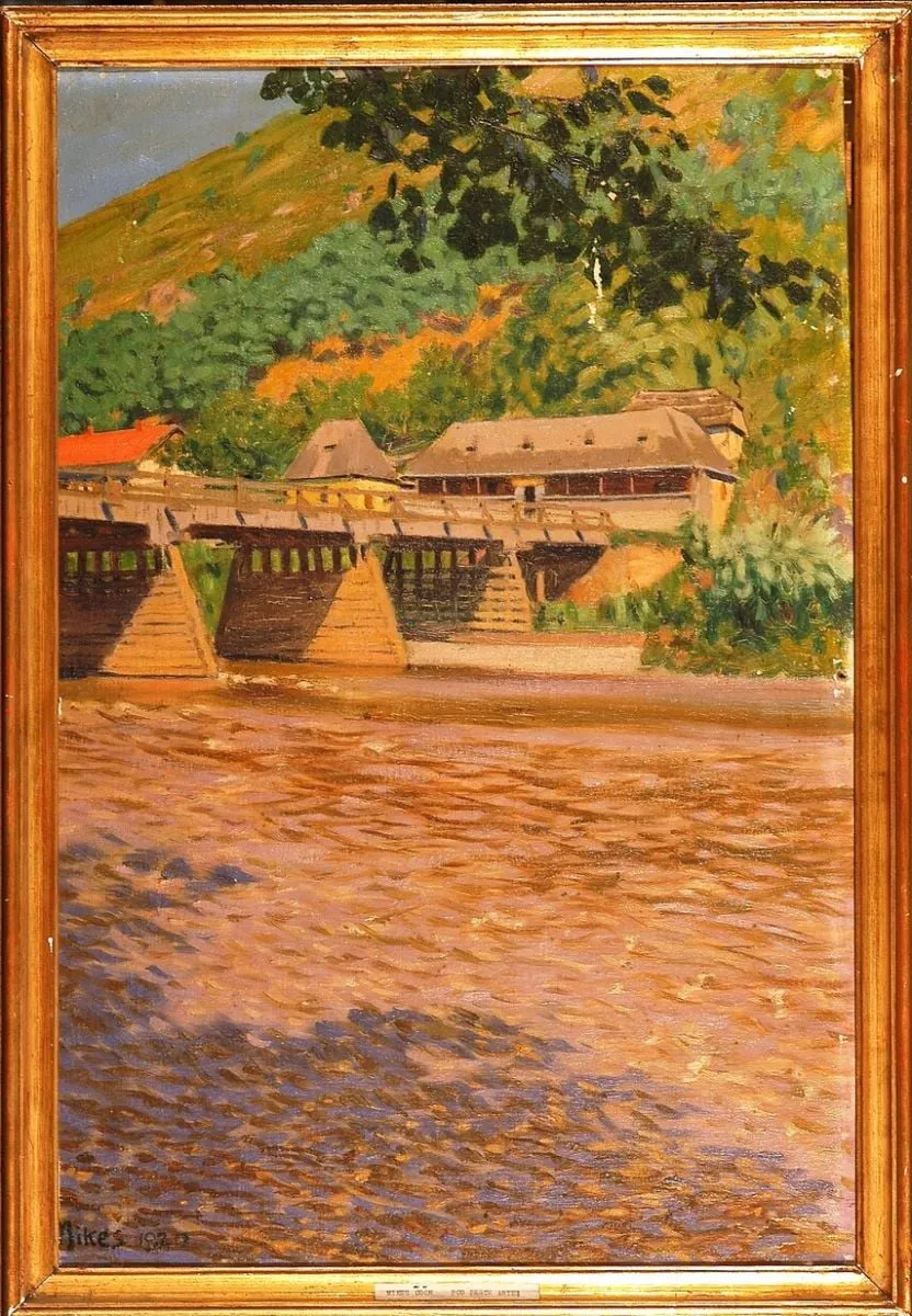 Pod peste Arieș, by Õdön Mikes, unspecified, 1920