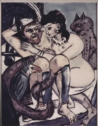 Odysseus and Kalypso