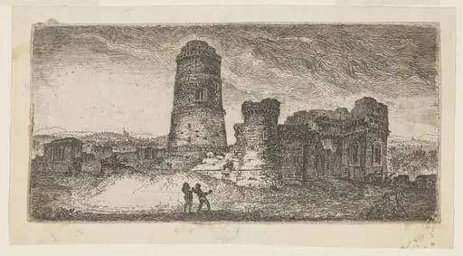 Tower at Pembroke Castle, by of Eldin, John Clerk