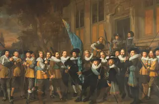 Officers and Other Civic Guardsmen of the IVth District of Amsterdam, under the Command of Captain Jan Claesz van Vlooswijck and Lieutenant Gerrit Hudde, by Nicolaes Eliaszoon Pickenoy