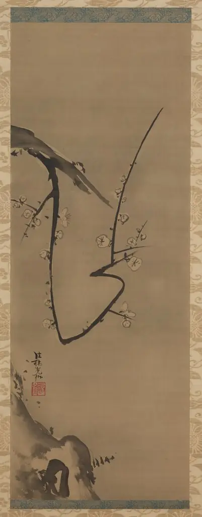 Plum Tree, by Ogata Kōrin