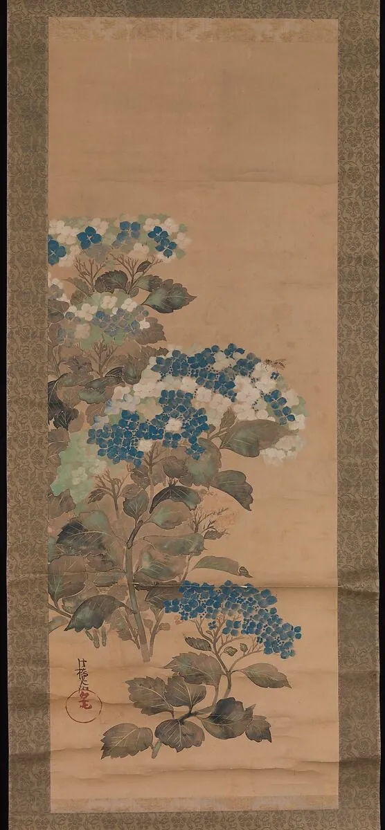Untitled, by Ogata Kōrin, ink, 1708