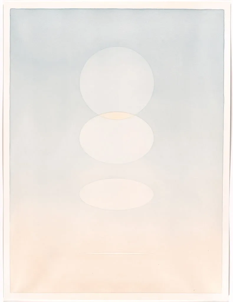 Untitled, by Ólafur Elíasson, watercolor, 2012