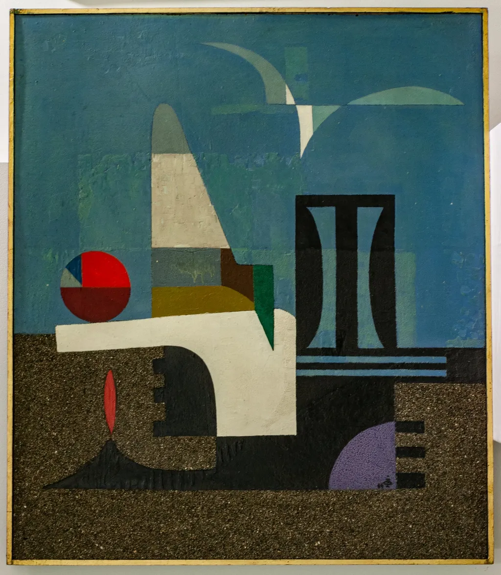 Conflict peste ruine, by Olariu Iulian, 1966
