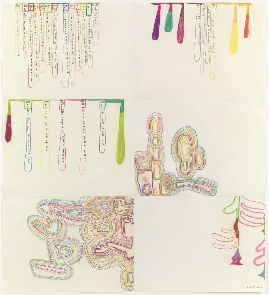 Untitled, by Olav Christopher Jenssen, crayon, 2006