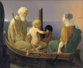 Old Age. From the series: The Four Ages of Man