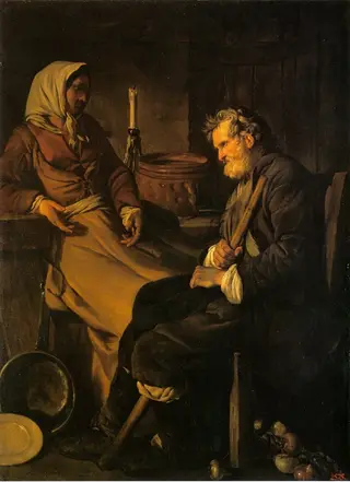 Old Man in the Kitchen, by Jean-Baptiste Marie Pierre