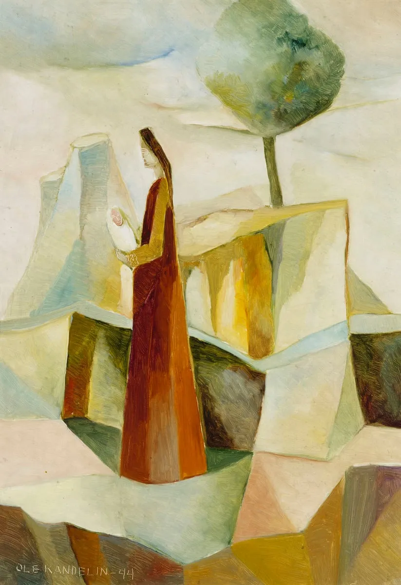 Maria ja lapsi, by Ole Kandelin, unspecified