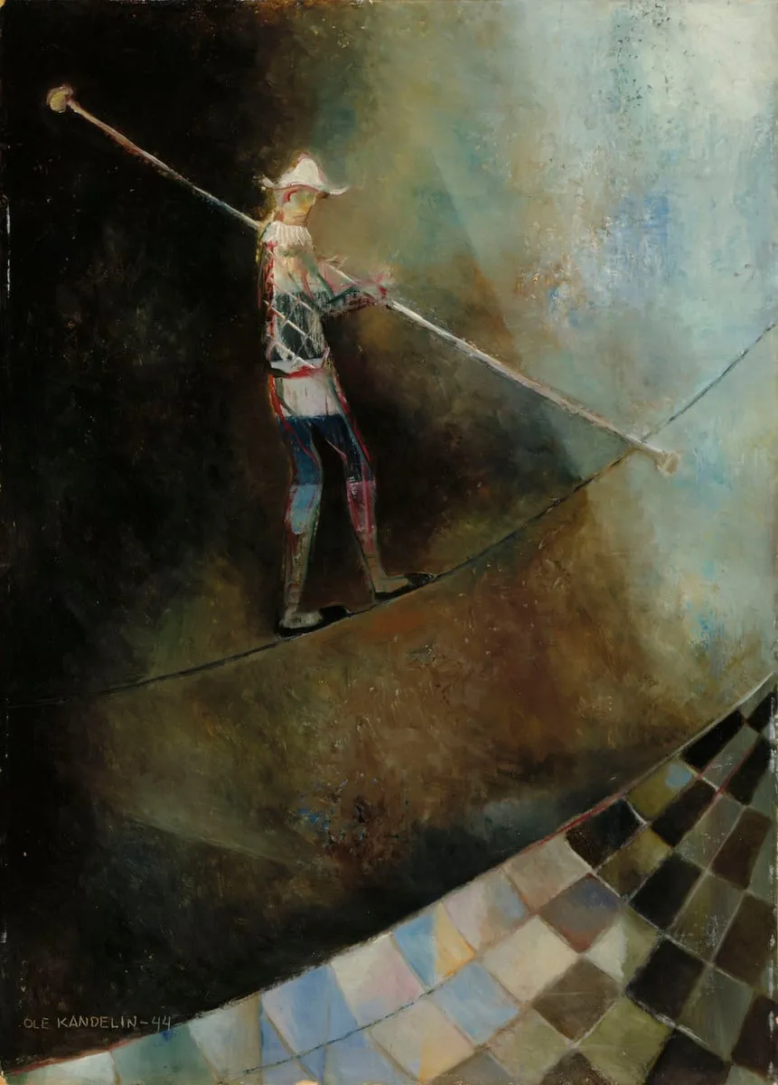 Nuorallatanssija, by Ole Kandelin, unspecified