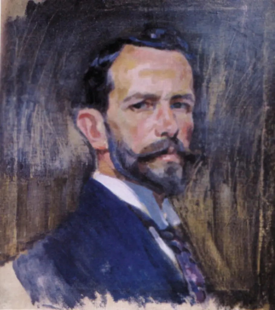 Self-portrait, by Oleksandr Murashko