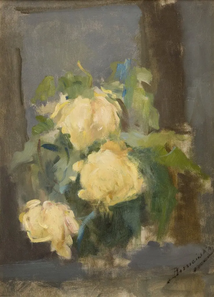 Golden Roses, by Olga Boznańska
