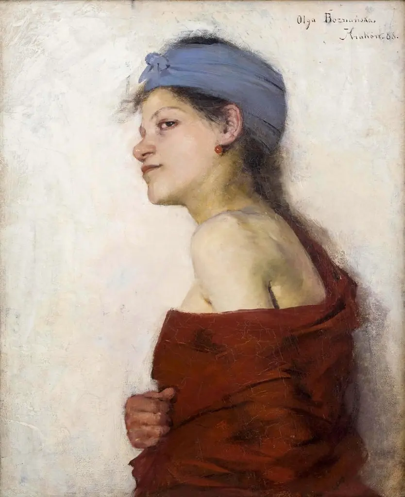 Portrait of a Woman (Gypsy), by Olga Boznańska