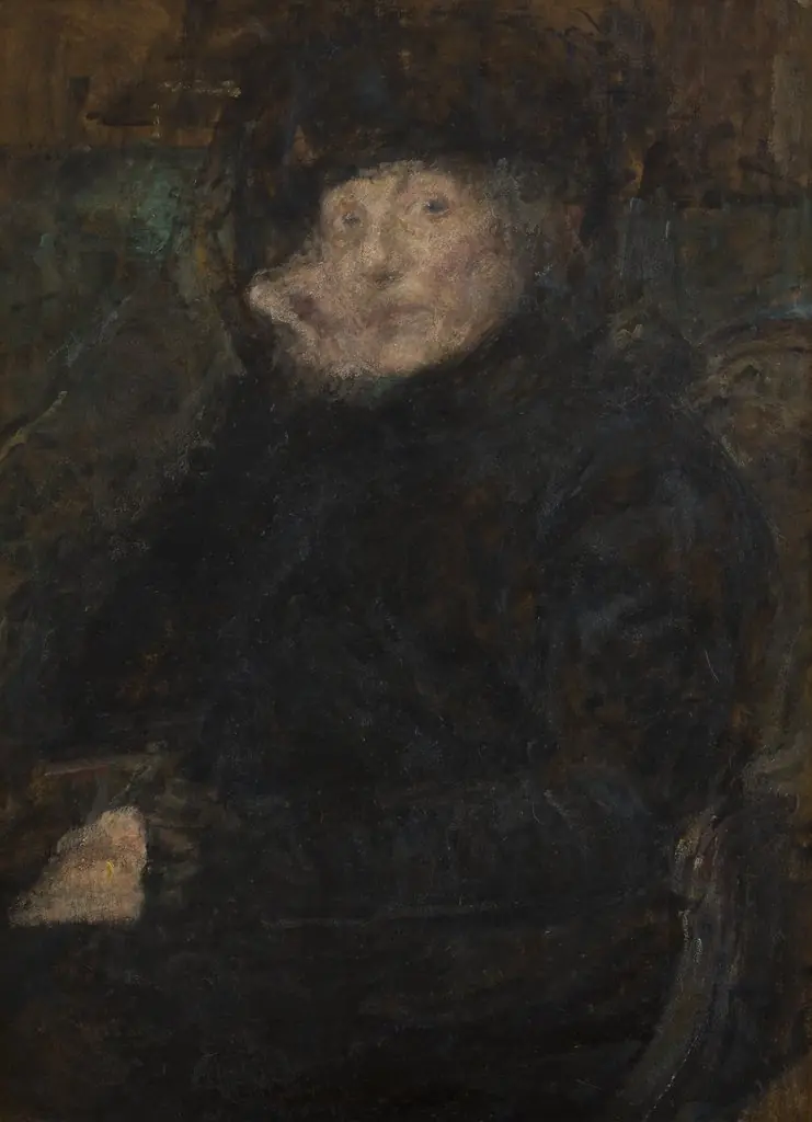 Portrait of Anna Ginzberg, by Olga Boznańska