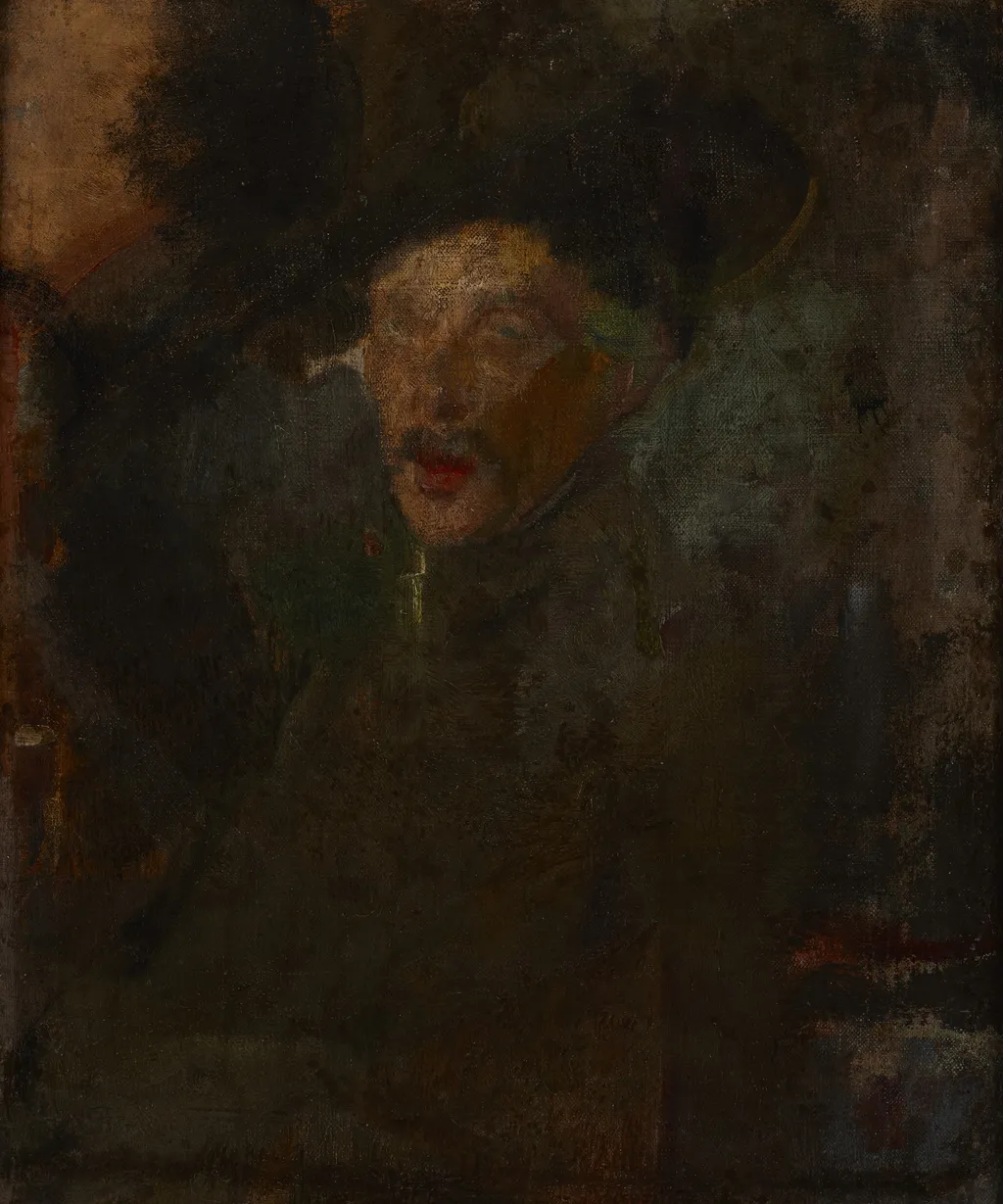 Portrait of Architect Franciszek Mączyński, by Olga Boznańska, oil, 1900
