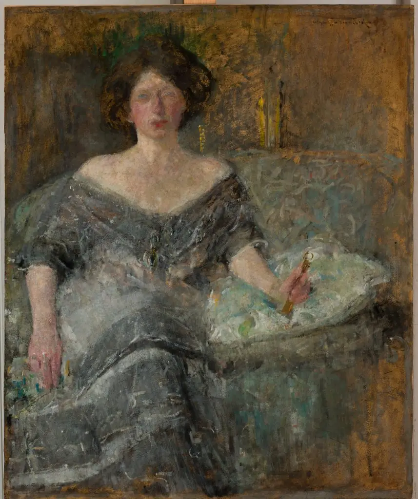 Portrait of Elza Krauze, by Olga Boznańska