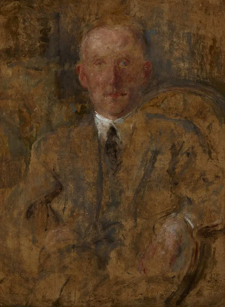 Portrait of Emeryk Hutten-Czapski, by Olga Boznańska