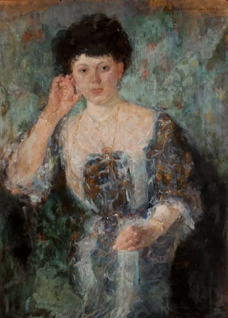 Portrait of Mrs Horain, by Olga Boznańska