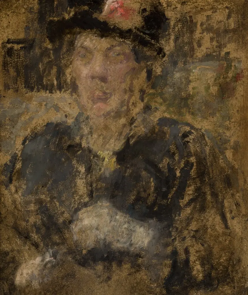 Portrait of Mrs Roubaud, by Olga Boznańska