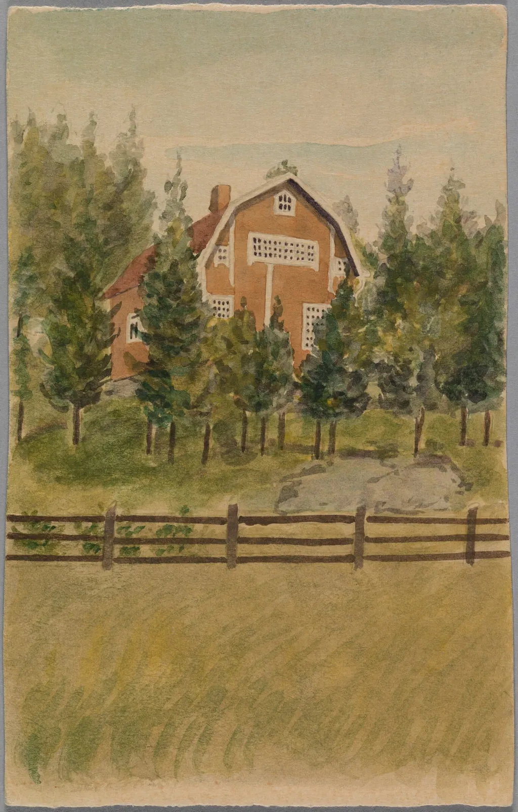Larsmon huvila, Ilola, by Olga Forslund
