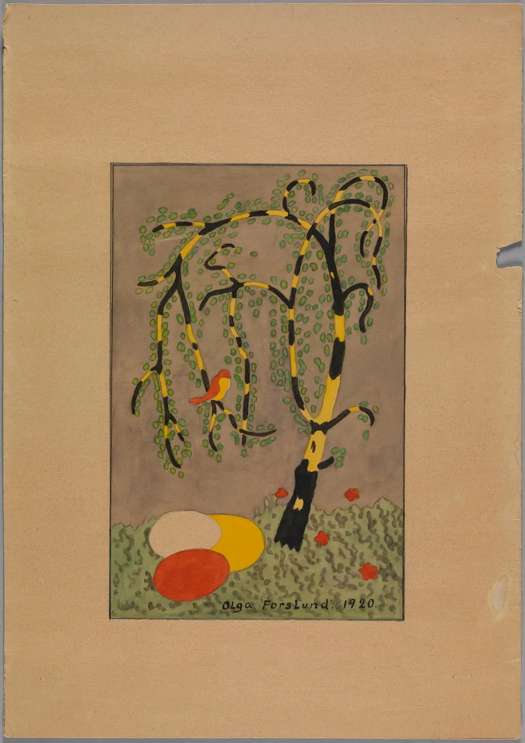 Pääsiäiskortin malli, by Olga Forslund