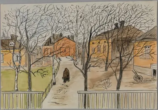 Spennertin tontti, nykyinen Mannerheimintie 84, by Olga Forslund