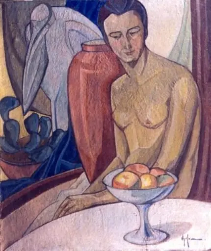 Nud în interior, by Olga Greceanu